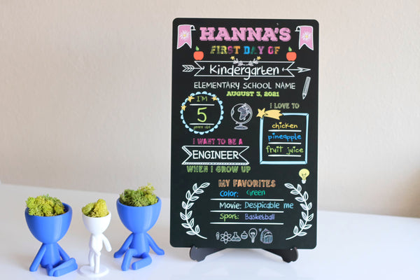 First day of school template